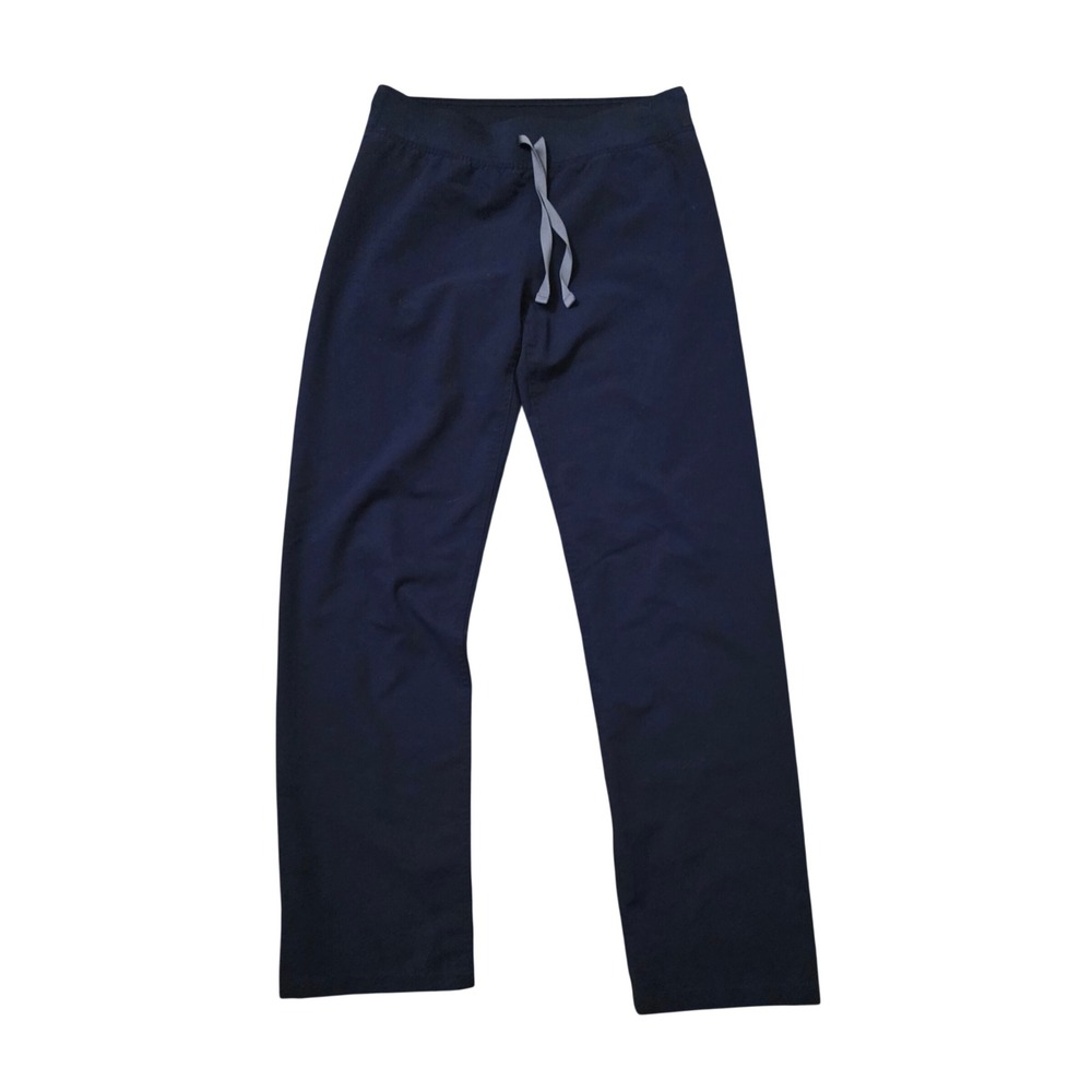 FIGS Kade Cargo Scrub Pants Navy Blue Straight Leg Medical Nursing XS T21003